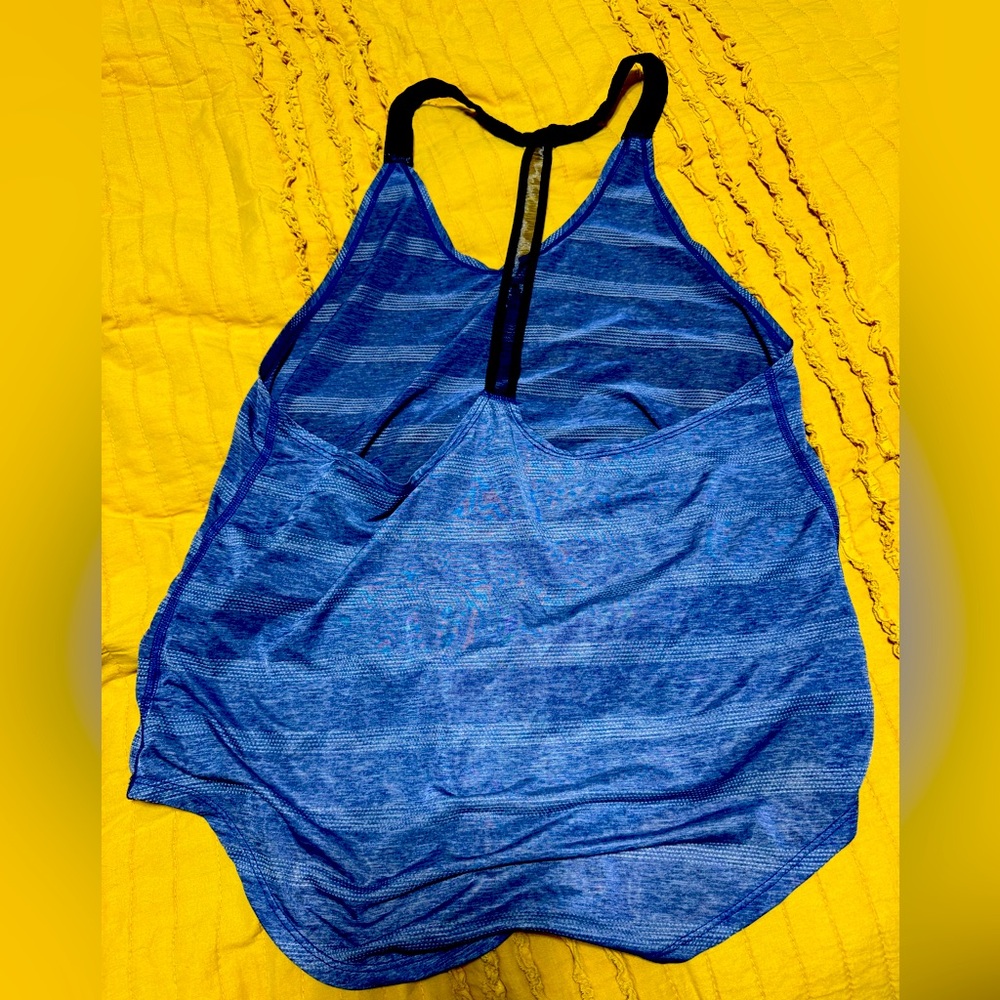 Blue Striped Women's Top